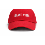Island Vibes Cap – Signature Edition(red)