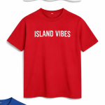 Island Vibes T-Shirt – Premium Edition(red)