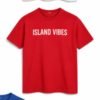Island Vibes T-Shirt – Premium Edition(red)